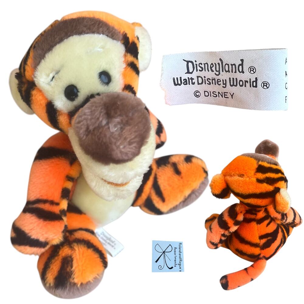 Disneyland Walt Disney World Vintage Tigger Plush